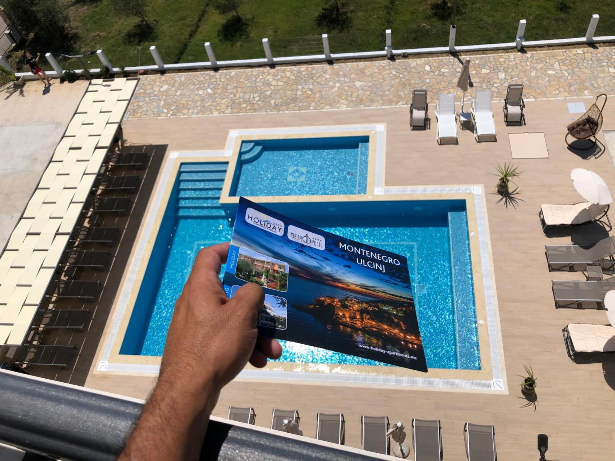 Metropolis Hotell Ulcinj Exteriör bild